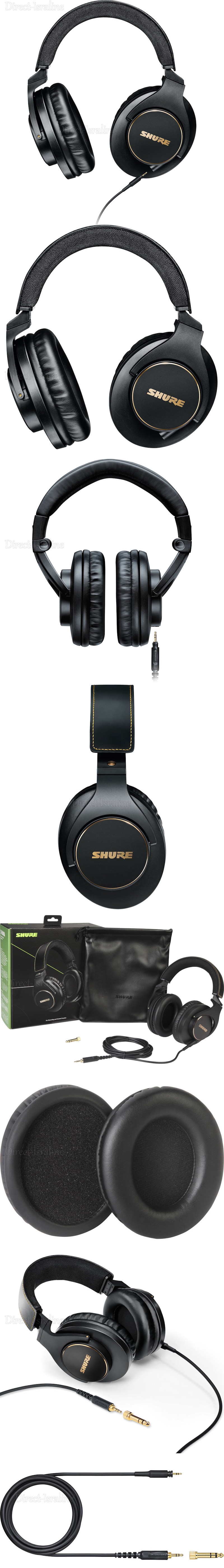 SHURE SRH840A אוזניות אולפן מקצועיות.
