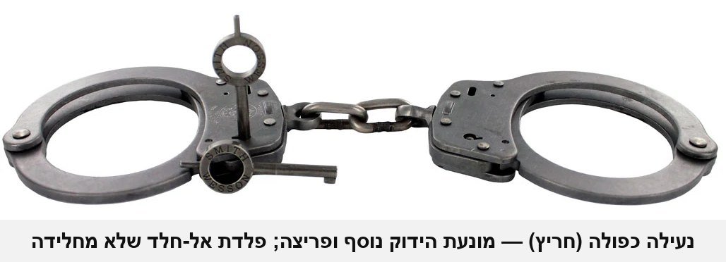 אזיקים מקצועיים של משטרת ארה