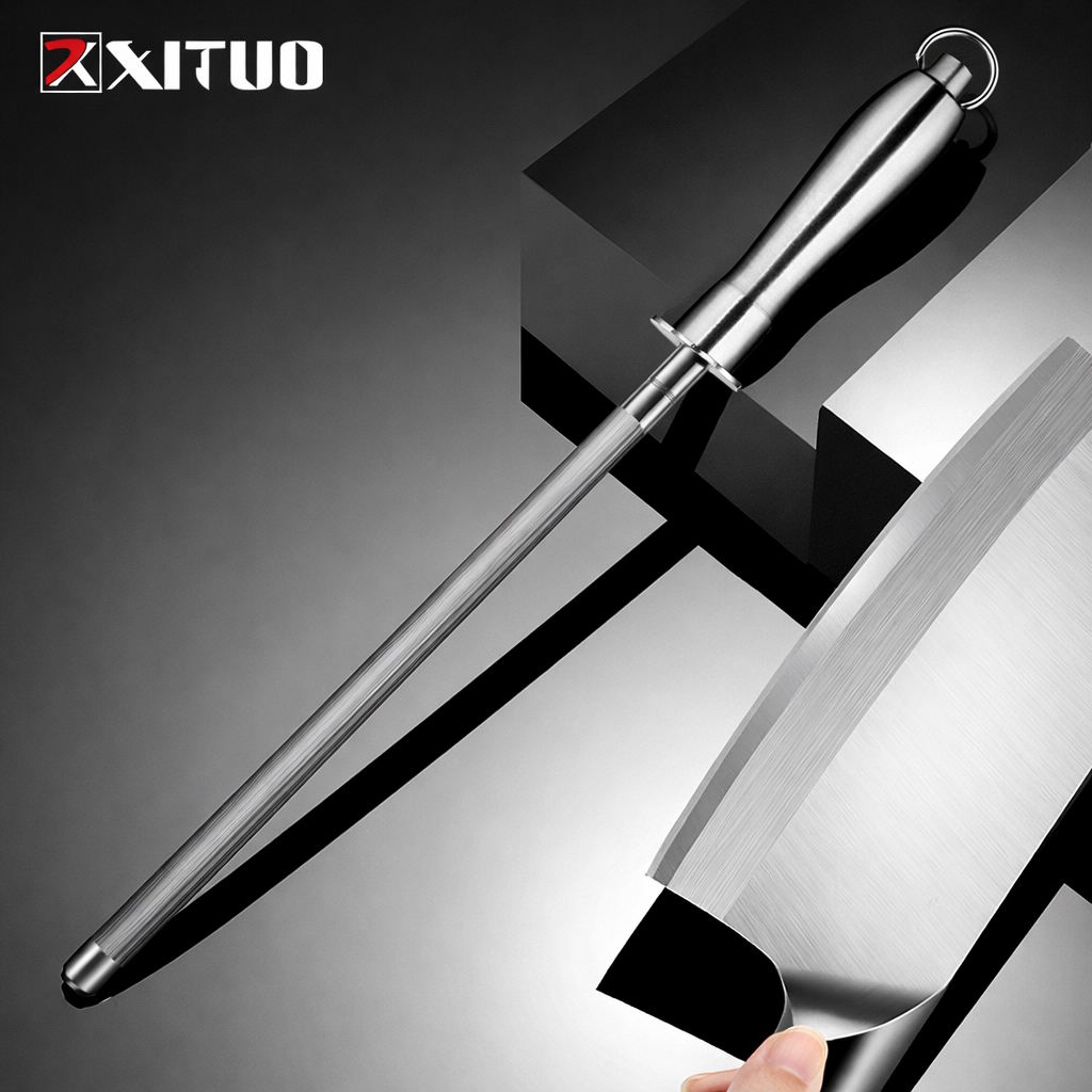 D3725 מוט השחזה מקצועי מנירוסטה 20.5 סנטימטר.